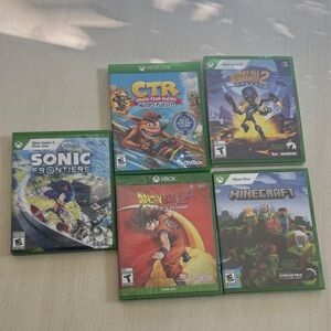 Assorted Xbox games